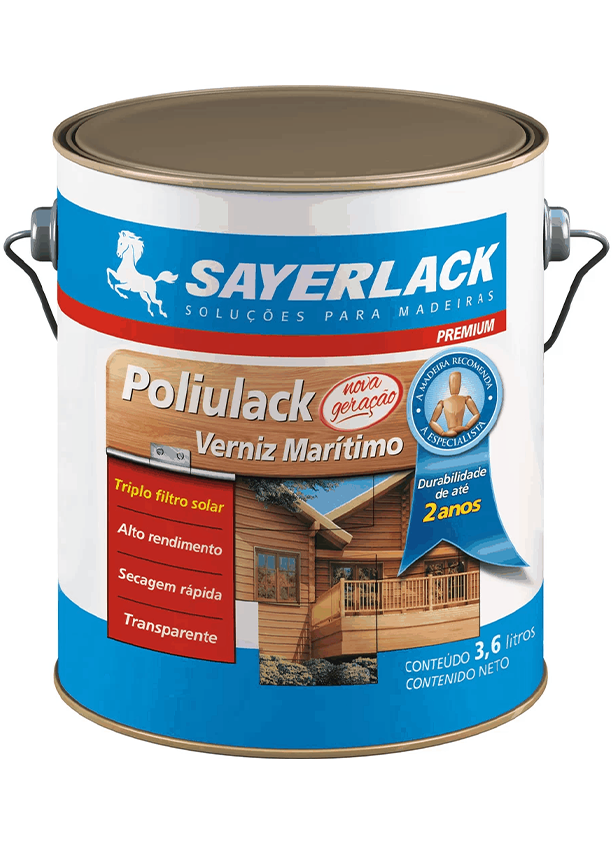 VERNIZ SAYERLACK POLIULACK LATA 3600ML