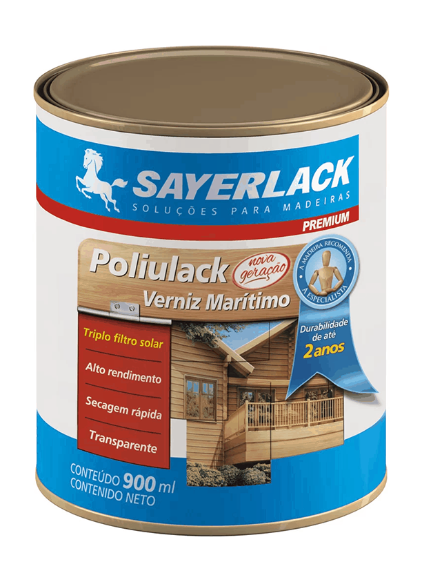 VERNIZ SAYERLACK POLIULACK LATA 900ML